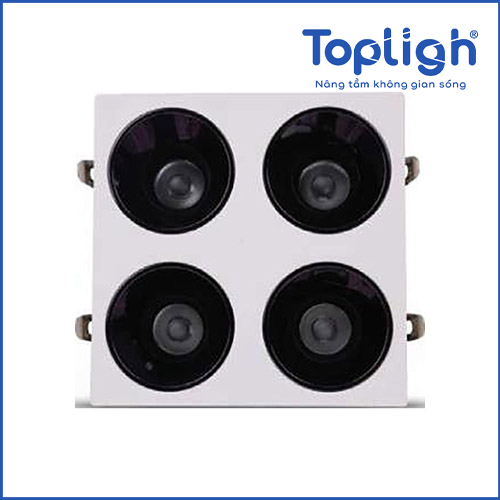 Đèn Led âm trần Modul - Bốn